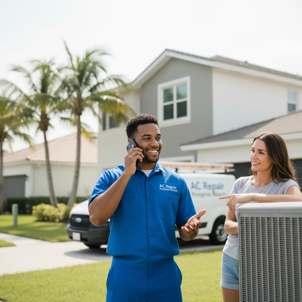 AC Repair Pompano Beach customer support in New Bloomfield
